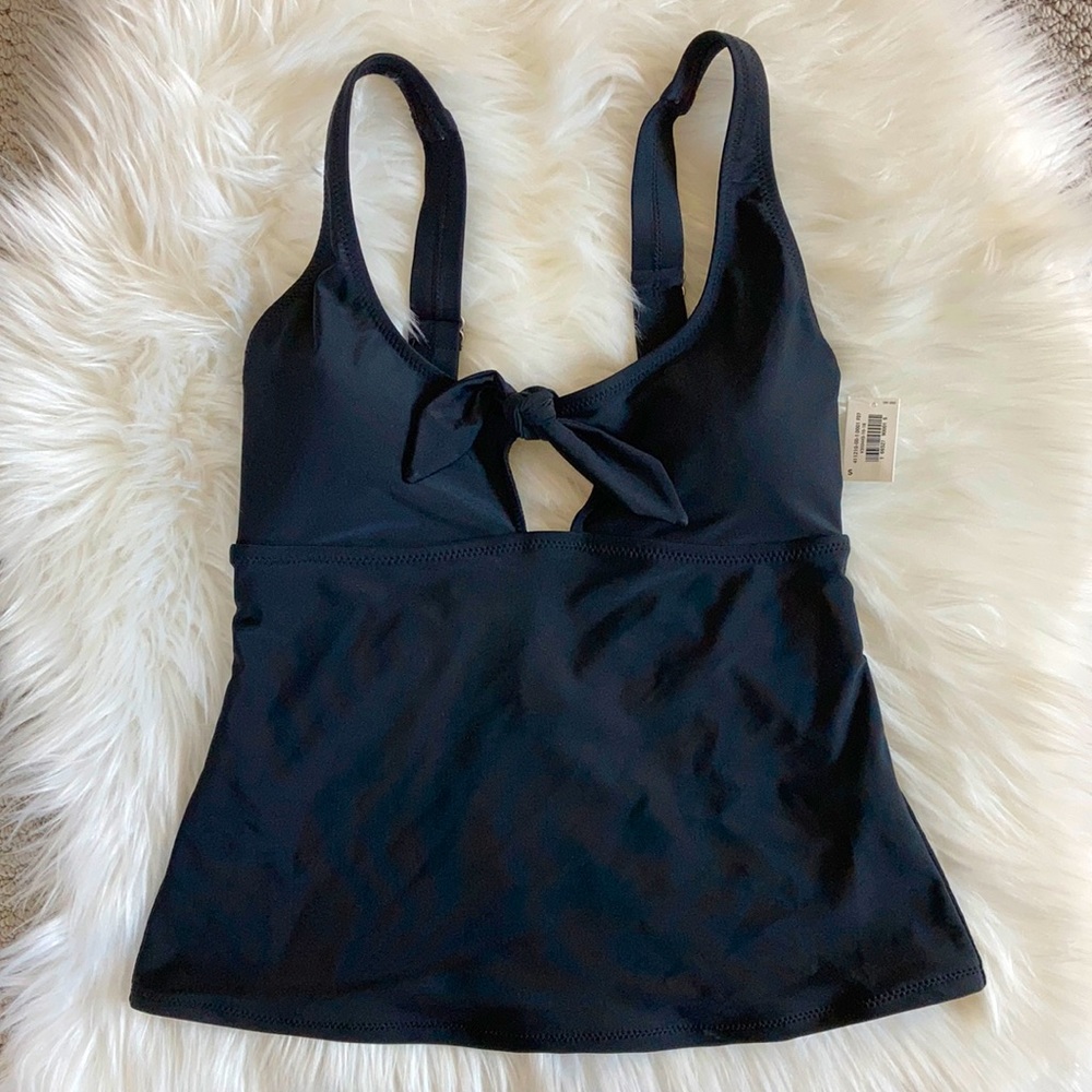 NWT Black Swim Top